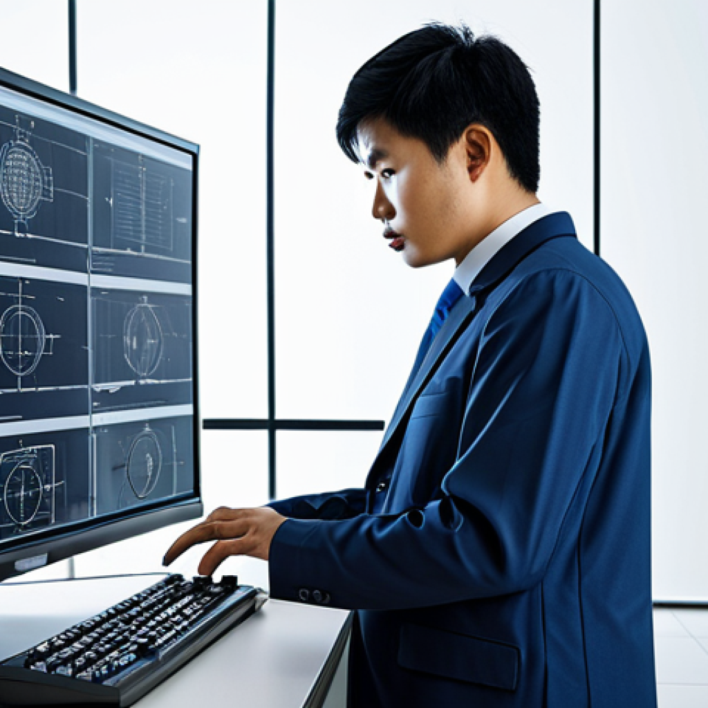 건축전기설비기사 전기 도면 작성 기본 - Electrical Engineer Reviewing a CAD Drawing**

"A Vietnamese electrical engineer in professional att...
