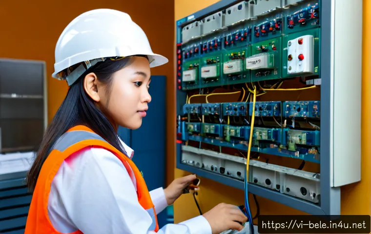 건축전기설비기사 이론과 실무의 차이점 - Photorealistic split-scene comparison of electrical engineering theory and practice in Vietnam: a yo...